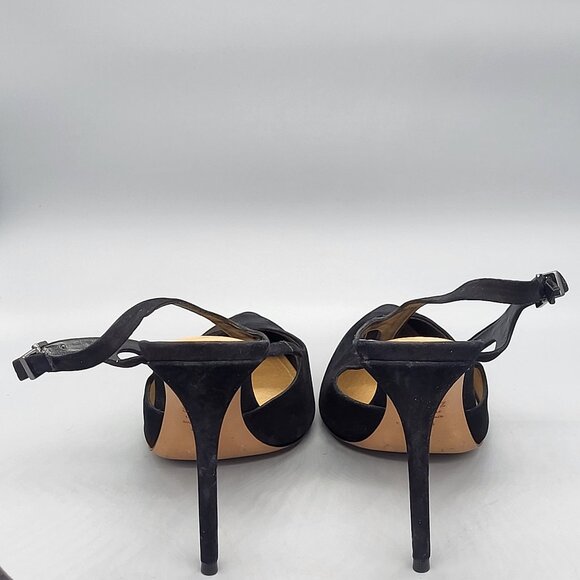 SCHUTZ Boris Slingback Suede Pump - Picture 10 of 13